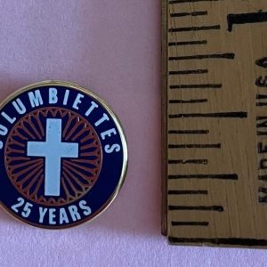 Columbiette Anniversary Pin - 25 Years