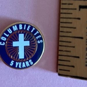 Columbiette Anniversary Pin - 5 Years