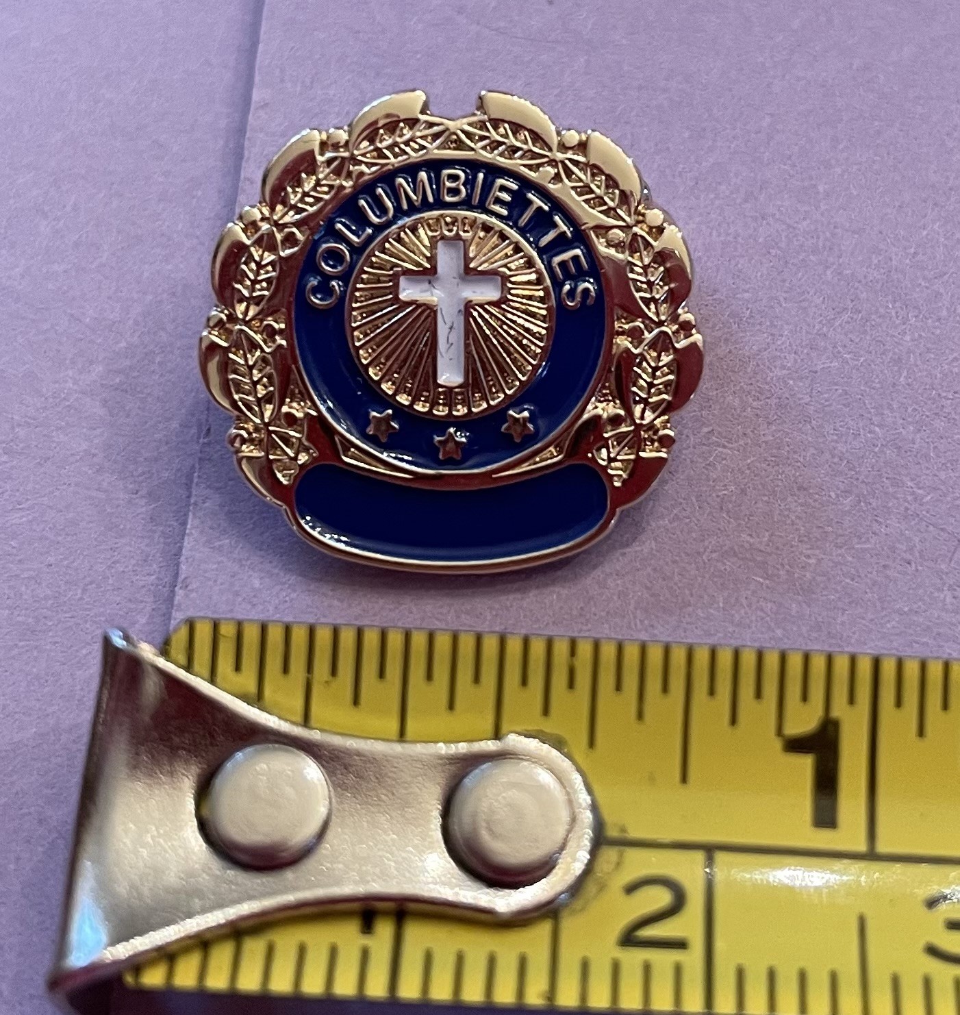 Columbiette Decorative Pin - Small (No Year)