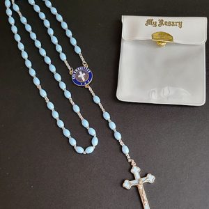 Rosary Beads with White Case