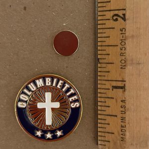 Columbiette Membership Pin - Large (Magnet back)