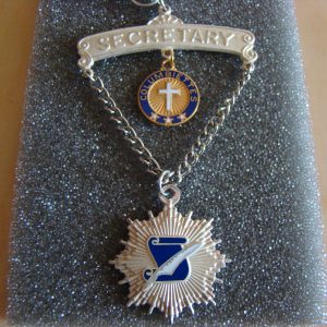 Officers Jewel - Secretary with ribbon